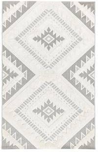 FlyCarpets Mallorca Indoor & Outdoor Grijs Vloerkleed 160 X 230 Cm