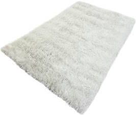 FlyCarpets Narbo Hoogpolig Vloerkleed Creme