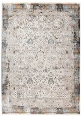 FlyCarpets Petra Vintage Grijs Vloerkleed