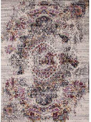 FlyCarpets Sarande Vintage Creme/Multi Vloerkleed