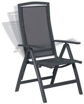 Garden Impressions Saphir Verstelbare Stoel 64x70x110 Antraciet