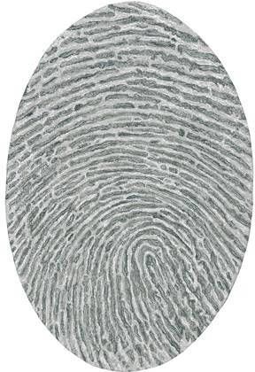 Goossens Vloerkleed Lenta ovaal in Lenta, zachtgroen