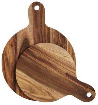 House Doctor Snijplank van acacia hout set van 2