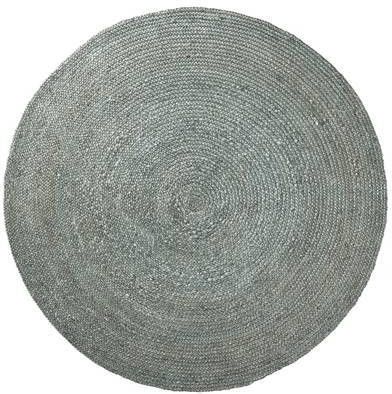 Kave Home Vloerkleed 'Doc' 200 x 200cm, kleur Blauw