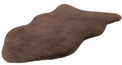 Lalee Heaven 60 x 90 cm Vloerkleed Donker Taupe