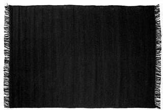 Liviza Vloerkleed visgraat zwart Carbo 140 x 200 cm