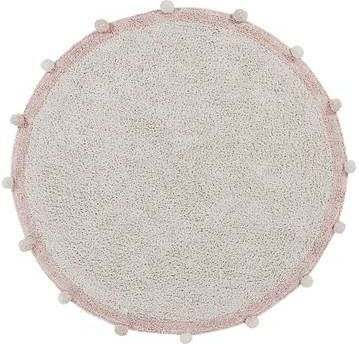 Lorena Canals Vloerkleed Bubbly Vintage Nude Ø 120 cm