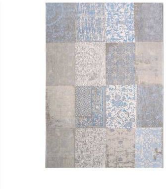 Louis de Poortere Cameo Gustavian Blue 8237 Vloerkleed 140 x 200 cm