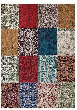 Louis de Poortere Vloerkleed Vintage Patchwork