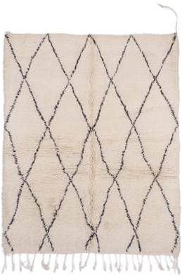 Poufs&Pillows Traditioneel Berber vloerkleed 210x165 cm Handgeknoopt