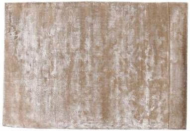 PTMD Flavia Rechthoekig Tapijt 160 x 230 x 1 cm Viscose Taupe