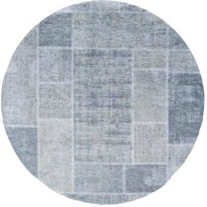 Veer Carpets Karpet Mijnen Rond Groen 08 ø200 cm