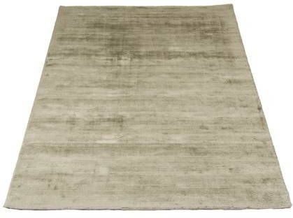 Veer Carpets Karpet Viscose Green 160 x 230 cm
