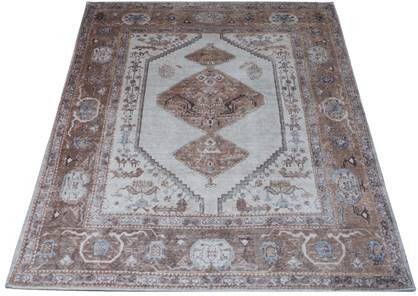 Veer Carpets Vloerkleed Karaca Brown 08 160 x 230 cm