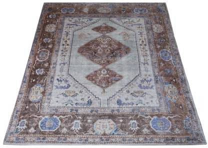 Veer Carpets Vloerkleed Karaca Purple/Brown 07 200 x 290 cm