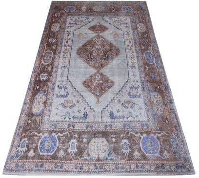 Veer Carpets Vloerkleed Karaca Purple/Brown 07 70 x 140 cm