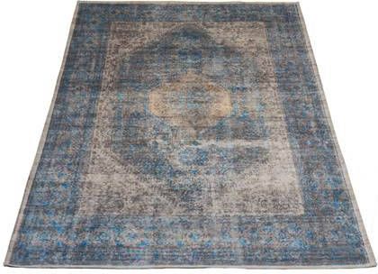 Veer Carpets Vloerkleed Madel Groen/Blauw 200 x 290 cm