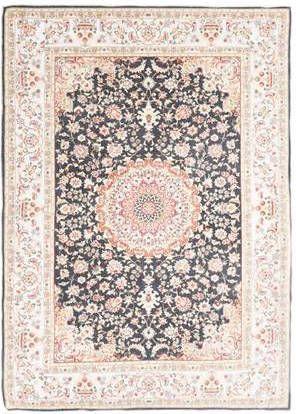 vidaXL Vloerkleed bedrukt wasbaar 140x200 cm polyester meerkleurig