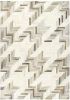 VidaXL Vloerkleed patchwork 80x150 cm echt harig leer grijs/wit online kopen