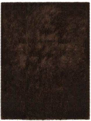 VidaXL Vloerkleed shaggy hoogpolig 120x160 cm bruin online kopen