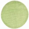 VidaXL Vloerkleed shaggy hoogpolig 160 cm groen online kopen