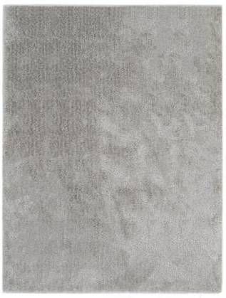VidaXL Vloerkleed shaggy hoogpolig 80x150 cm grijs online kopen