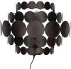 WOOOD Exclusive BePureHome Wandlamp 'Kaki' kleur Zwart online kopen
