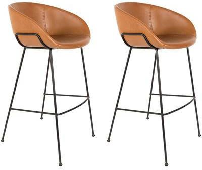 Zuiver Feston Barkruk 76 cm(Set van 2 )
