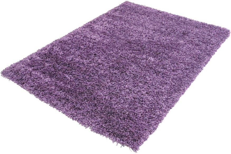 Merinos Hoogpolig Vloerkleed Shaggy Plus 901 217 Lila 80 x 150 cm