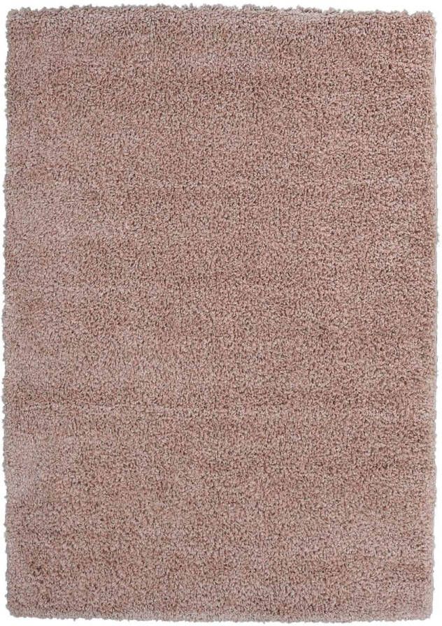 Merinos Hoogpolig Vloerkleed Shaggy Ritual Roze 120 x 170 cm