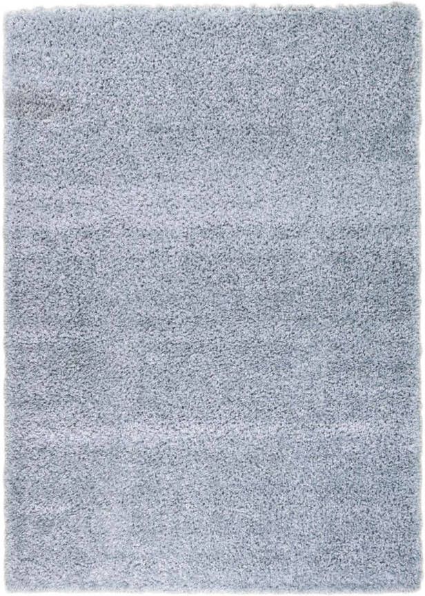 Merinos Hoogpolig Vloerkleed Shaggy Ritual Turquoise 80 x 150 cm