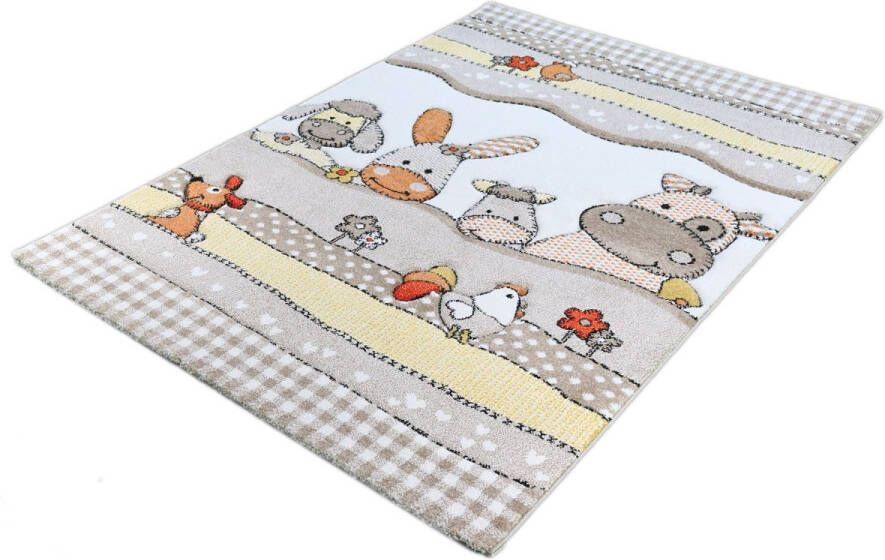 Merinos Kindervloerkleed 484 70 Beige 80 x 150 cm