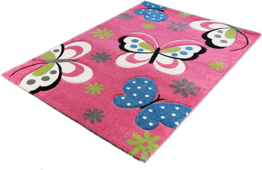 Merinos Kindervloerkleed 772 17 Fuchsia 120 x 170 cm