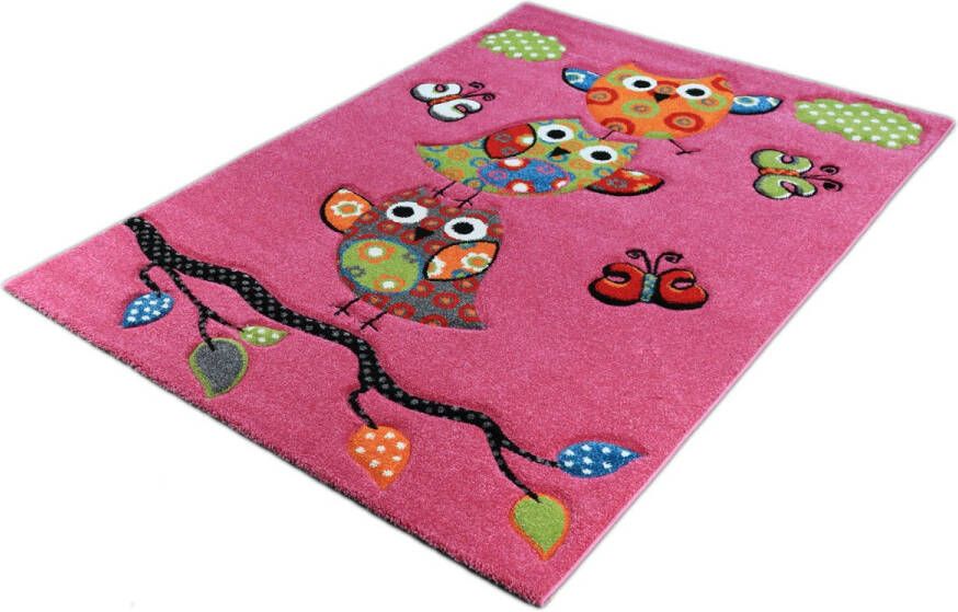 Merinos Kindervloerkleed 793 55 Roze 160 x 230 cm