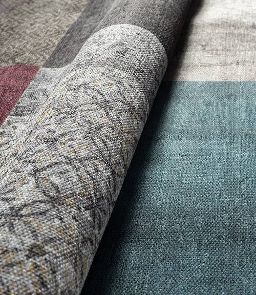 Merinos Laagpolig Vintage Patchwork Vloerkleed Edessa Multi 160 x 230 cm
