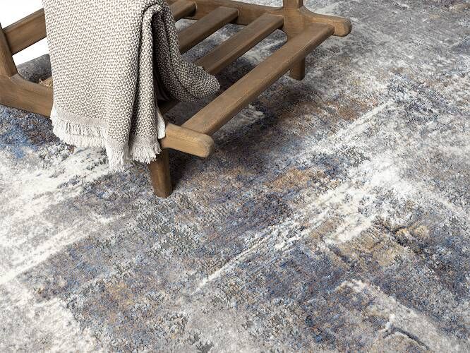 Merinos Laagpolig Vintage Vloerkleed Multi Kleur 80 x 150 cm