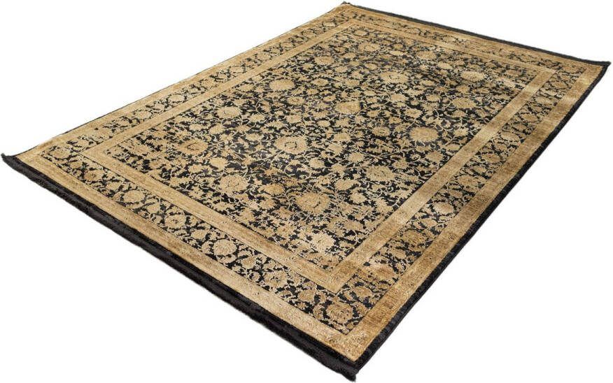 Merinos Laagpolig Vloerkleed Brooklyn Klasieke Stijl Goud 200 x 290 cm