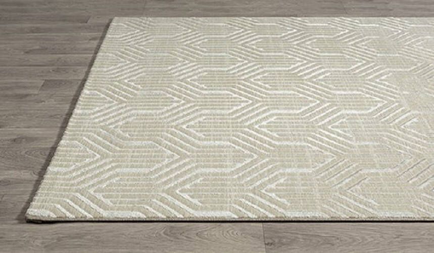 Merinos Laagpolig Vloerkleed Creation Cream 120 x 170 cm