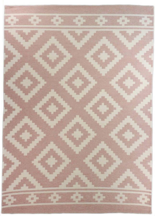 Merinos Oosterse Design Vloerkleed Marakesh Roze 200 x 290 cm