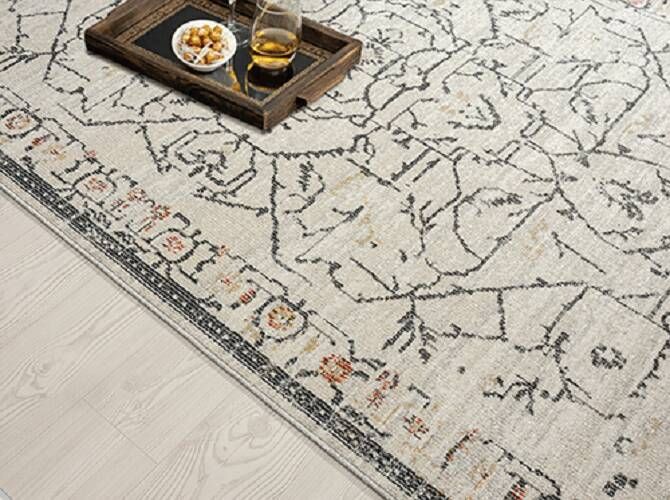 Merinos Salsa Vintage Vloerkleed Voor Binnen en Buiten Cream 160 x 230 cm