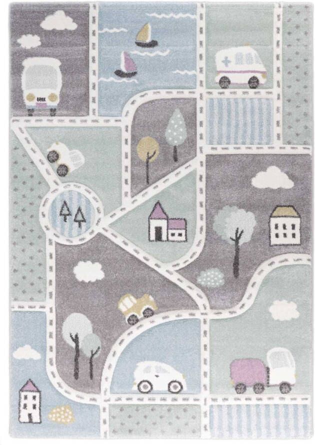 Merinos Speelkleed Stadje Multi Kleur 80 x 150 cm