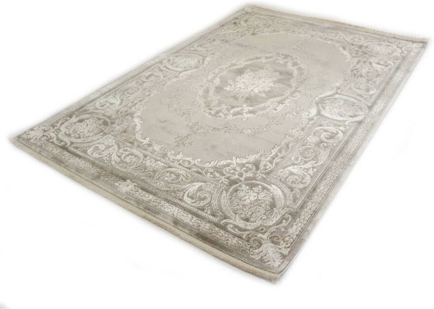 Merinos Vintage Perzisch Acryl Vloerkleed Therapy Grijs 80 x 300 cm