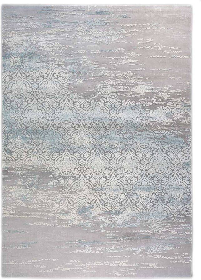Merinos Vintage Vloerkleed Thema 23007 953 Grijs Blauw 160 x 230 cm