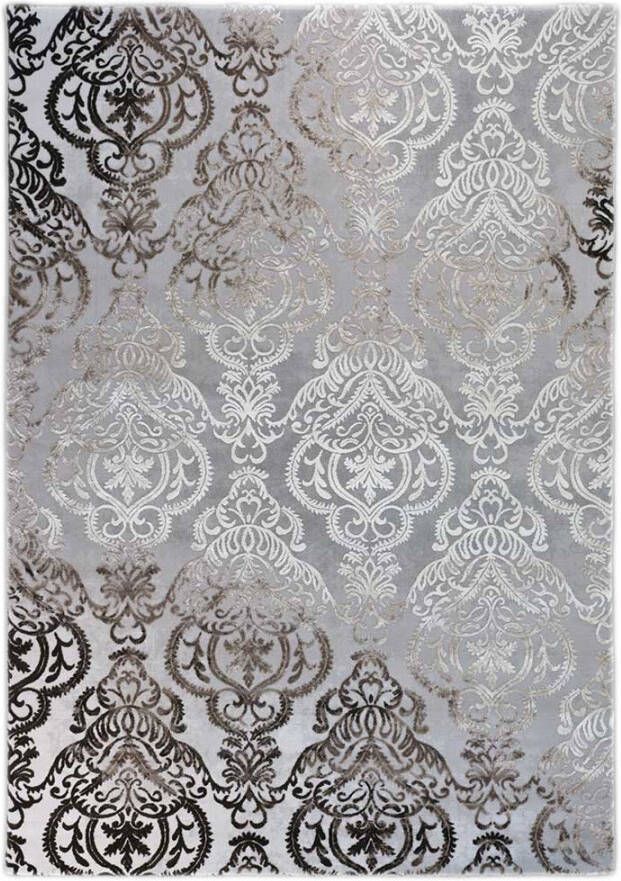 Merinos Vintage Vloerkleed Thema 23014 956 Grijs Beige 120 x 170 cm