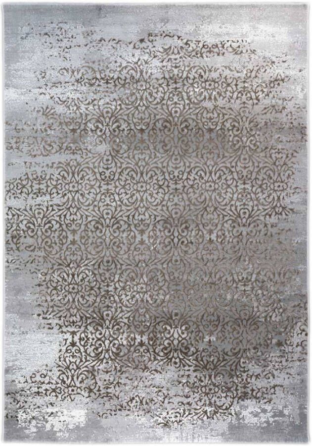 Merinos Vintage Vloerkleed Thema 23016 956 Grijs Bruin 120 x 170 cm