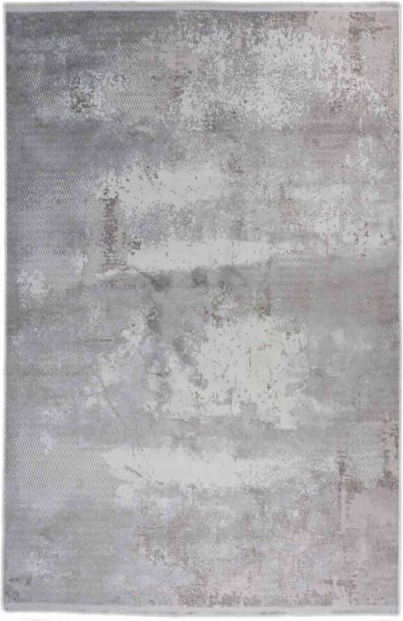 Merinos Viscose Vloerkleed Retro Trasor Grijs 160 x 230 cm