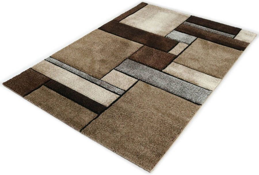 Merinos Vloerkleed Brilliance 661 71 Brown 120 x 170 cm