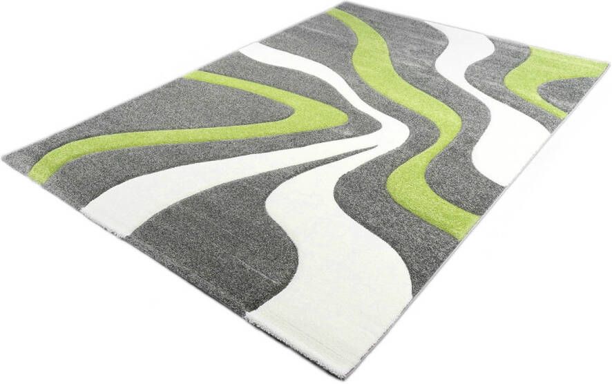 Merinos Vloerkleed Diamond 760 940 Green 80 x 150 cm