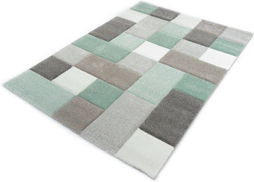 Merinos Vloerkleed Pastel 646 740 Groen 120 x 170 cm