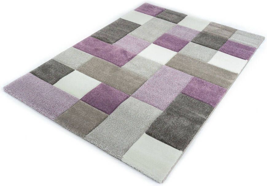 Merinos Vloerkleed Pastel 646 750 Lila 80 x 150 cm